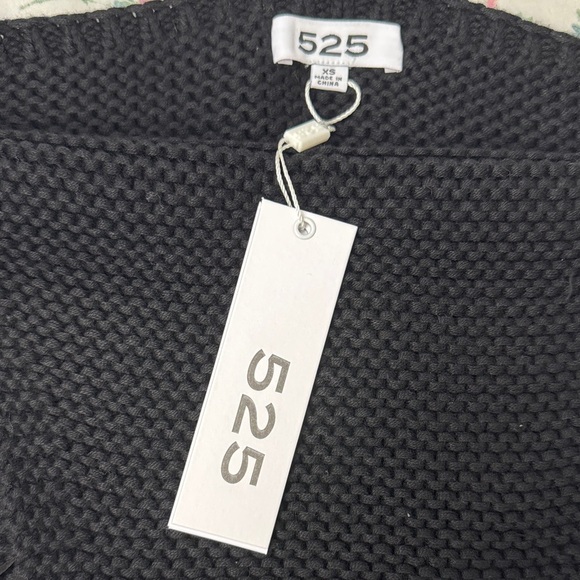525 America Black Halter Neck Knit Top – XS & S – NWT - Picture 8 of 8